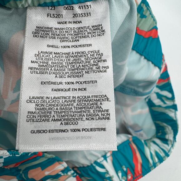 Columbia PFG Shorts Womens Medium Super Tamiami Pull On UPF 50+ Blue Coastal NEW - Picture 8 of 9